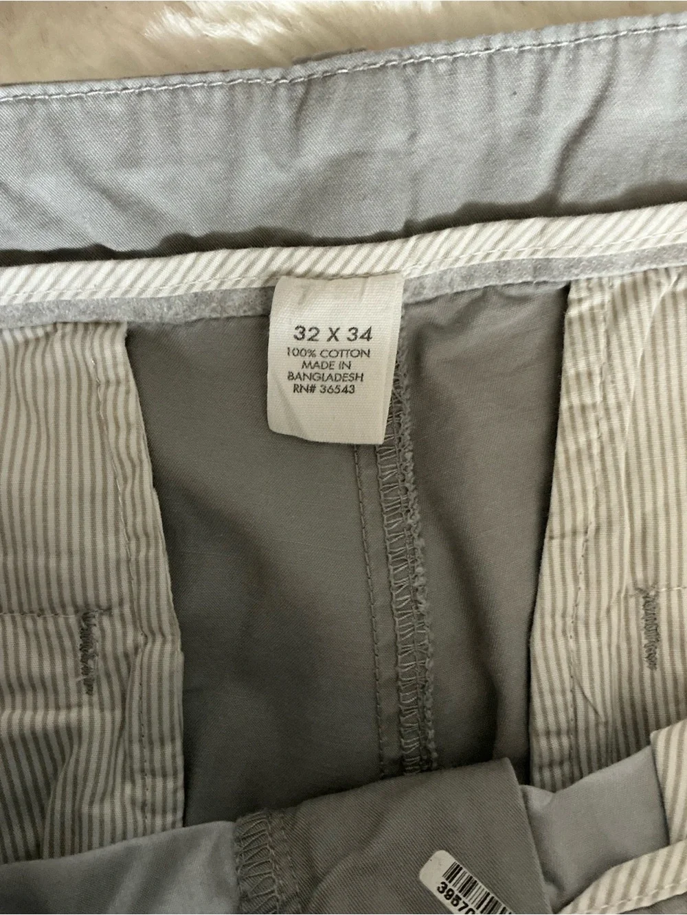 Calvin Klein Men's Light Gray Jeans